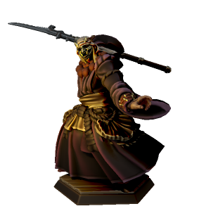 S Corrupted Monk - made with Hero Forge