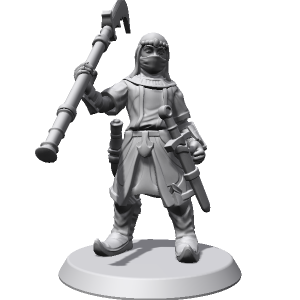 Unnamed Hero - made with Hero Forge