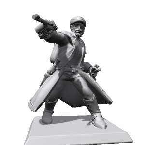 Wasteland dude - made with Hero Forge