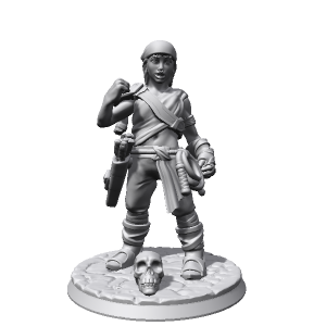 Beth - made with Hero Forge