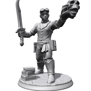 Red Mage 6 - made with Hero Forge