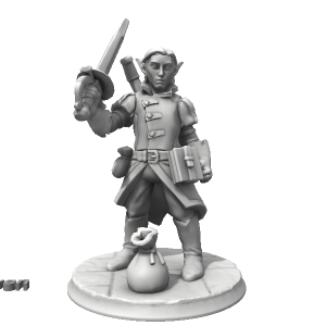 Quven - made with Hero Forge