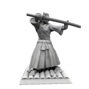 Kensei Monk - made with Hero Forge