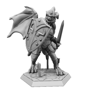 Defender Stance - made with Hero Forge