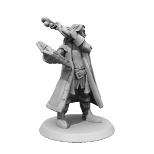 Casting from Spellbook - made with Hero Forge