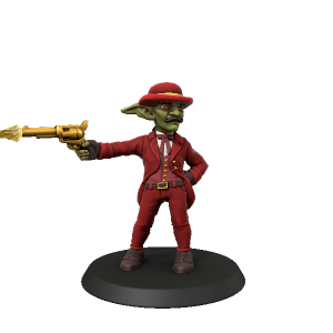 dandy goblin - made with Hero Forge