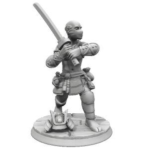 Tozen - made with Hero Forge