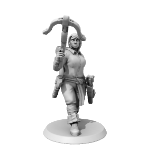 Michelle Ahoka - made with Hero Forge
