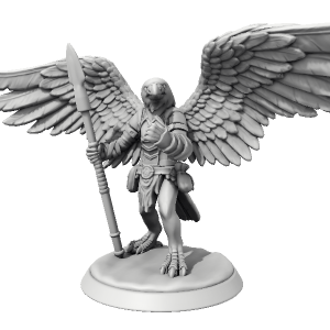 Aarakocra - made with Hero Forge