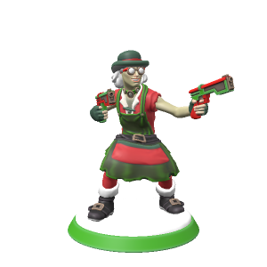 Xmas Elf Artificer - made with Hero Forge