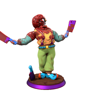 Sloppy the Clown - made with Hero Forge