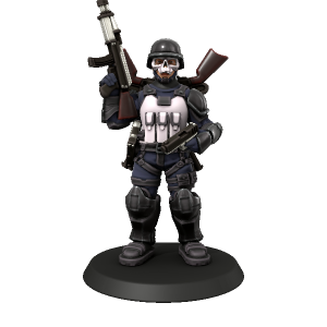 Punisher Maria Castle Copy - made with Hero Forge