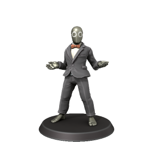 old suit BOW - made with Hero Forge