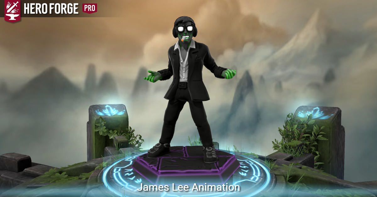 James Lee Animations - made with Hero Forge