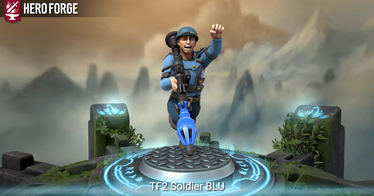 tf2 blu soldier