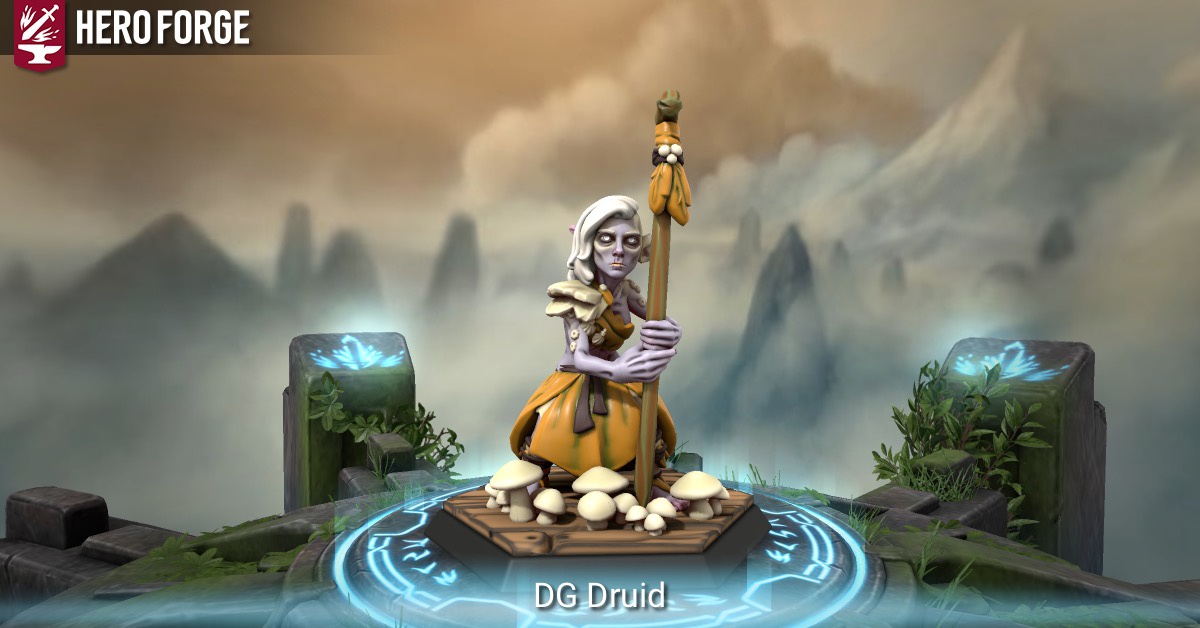 DG Druid - made with Hero Forge