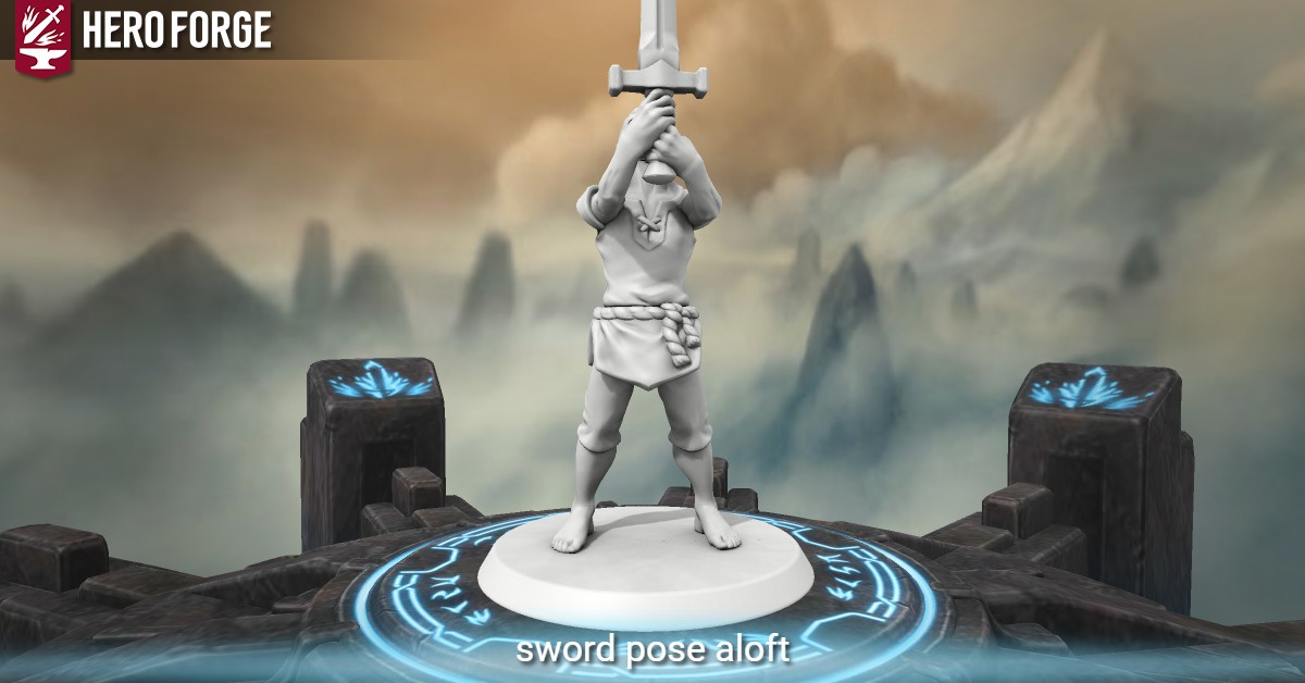 sword and shield poses