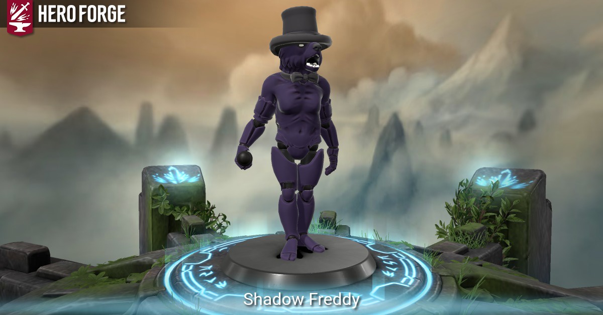 Shadow Freddy - made with Hero Forge