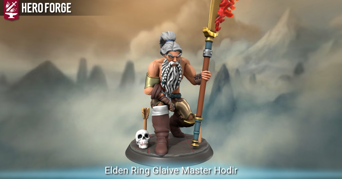 Elden Ring Glaive Master Hodir Concept Art Of Hodir 01 By Dieclick On