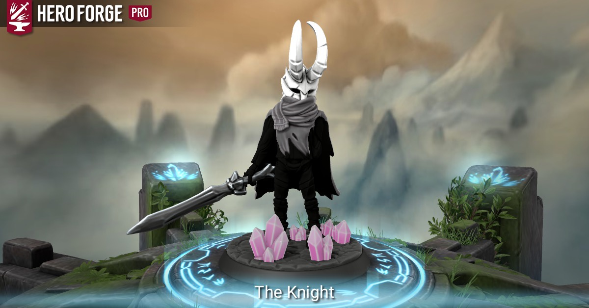 The Knight - made with Hero Forge
