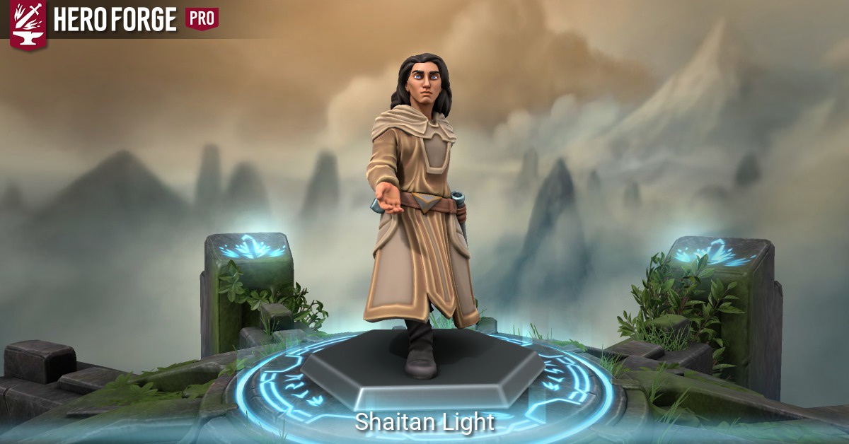 Shaitan Light - made with Hero Forge