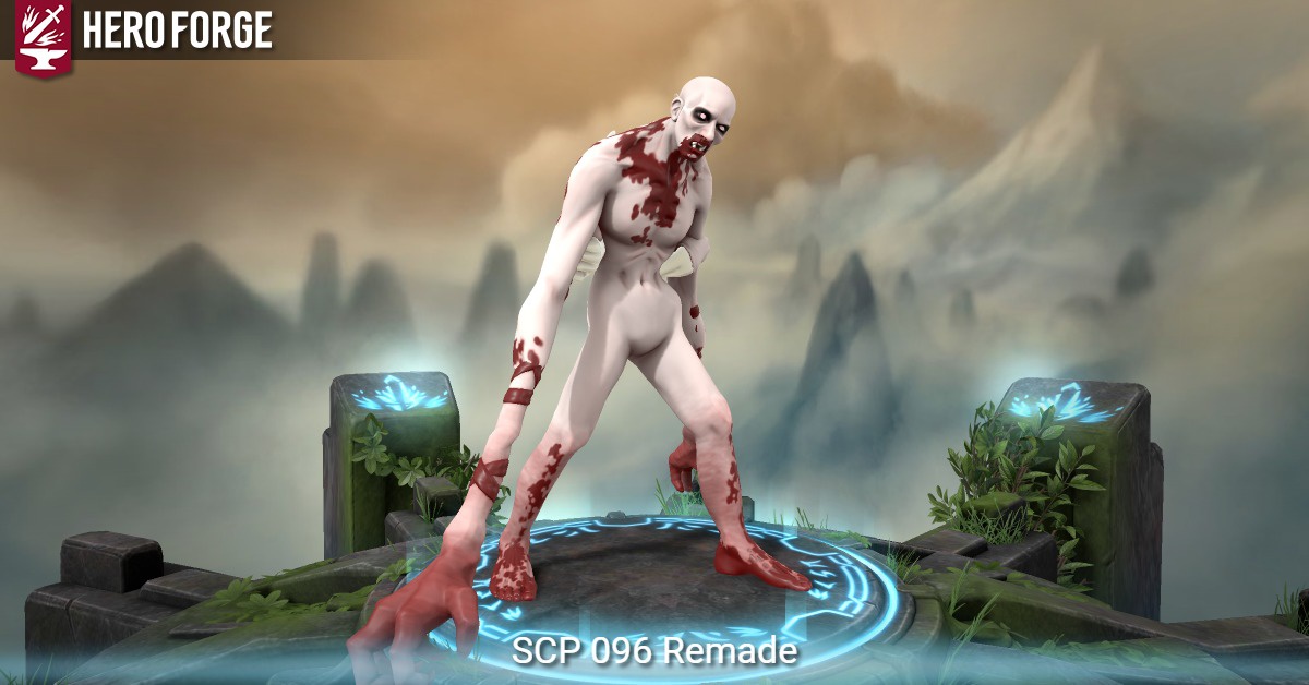 SCP-096 made in Heroforge : r/SCP