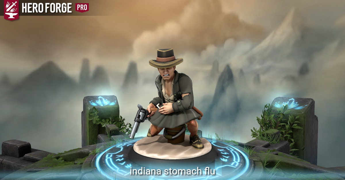 indiana stomach flu made with Hero