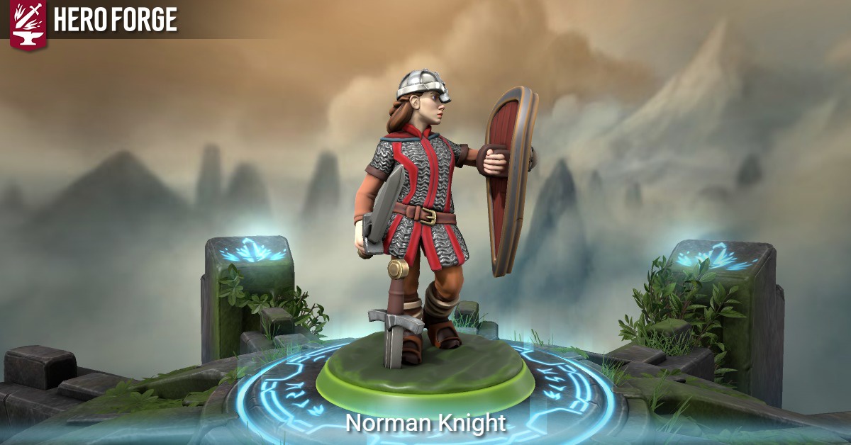 Norman Knight - made with Hero Forge