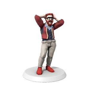 Alex Yiik - made with Hero Forge