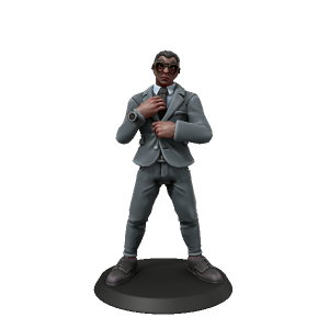 Gustavo fring - made with Hero Forge