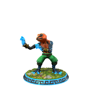 Grung Fu - made with Hero Forge