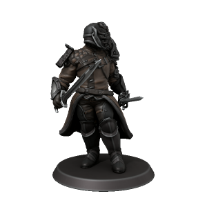 Lightly armored Knight - made with Hero Forge