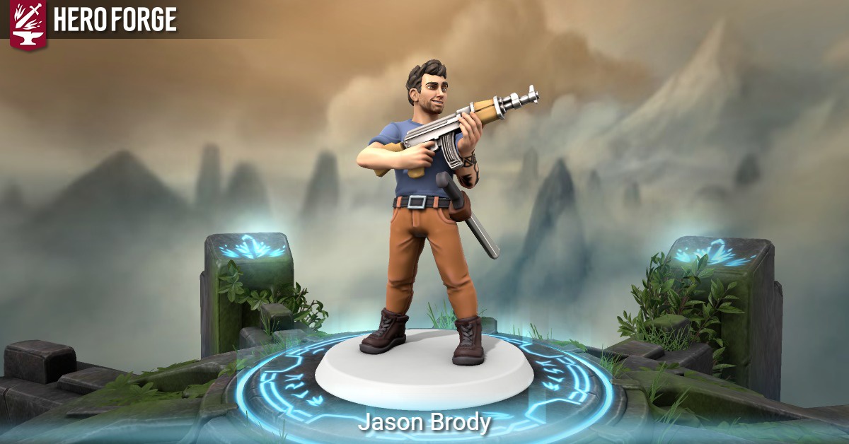 Jason Brody Made With Hero Forge