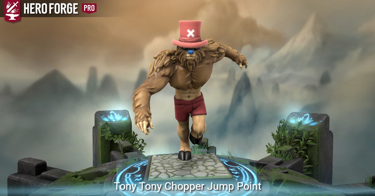 Tony Tony Chopper Monster Point : r/HeroForgeMinis