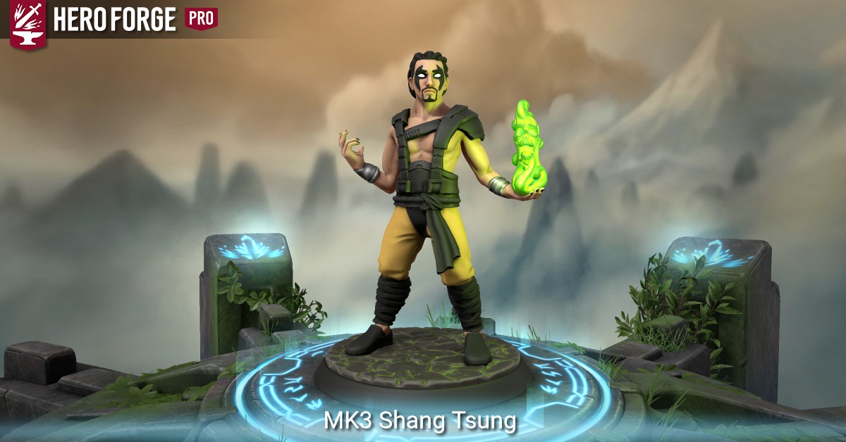 MK3 Shang Tsung - made with Hero Forge